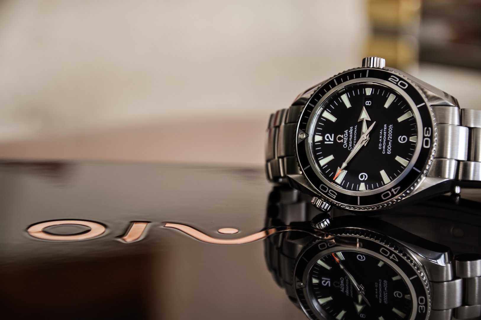 Omega Seamaster luxury watch