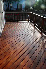 Custom deck construction by Reed Enterprise in Mississippi