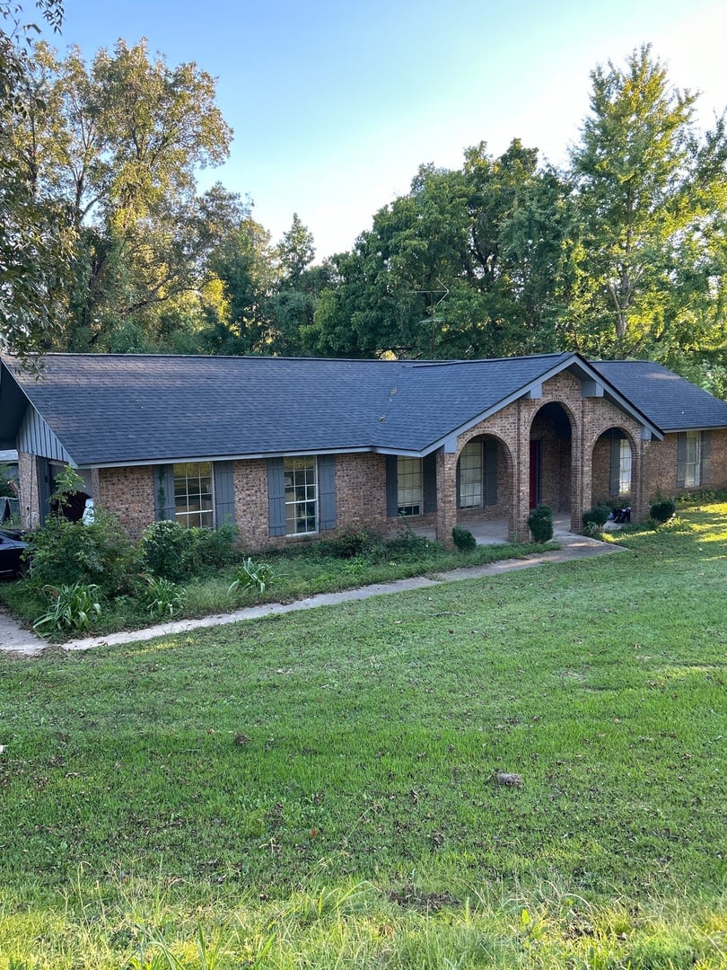 Completed roofing project