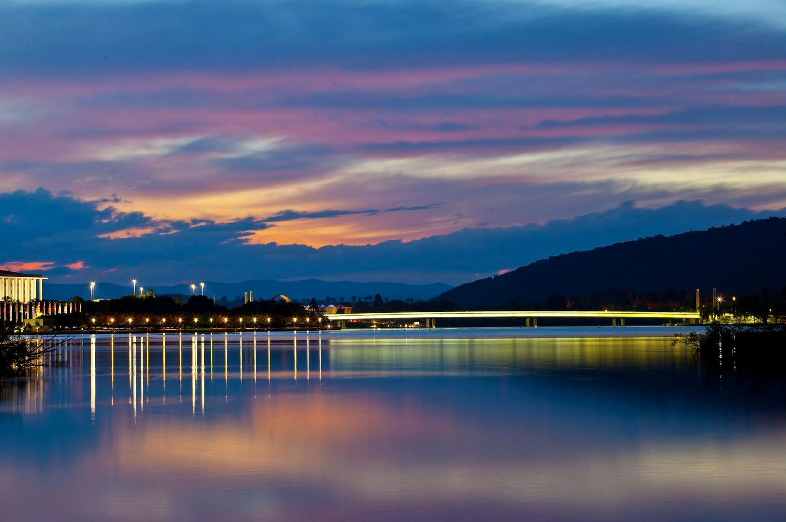 View of Parliament House, Canberra – Creative Commons image.