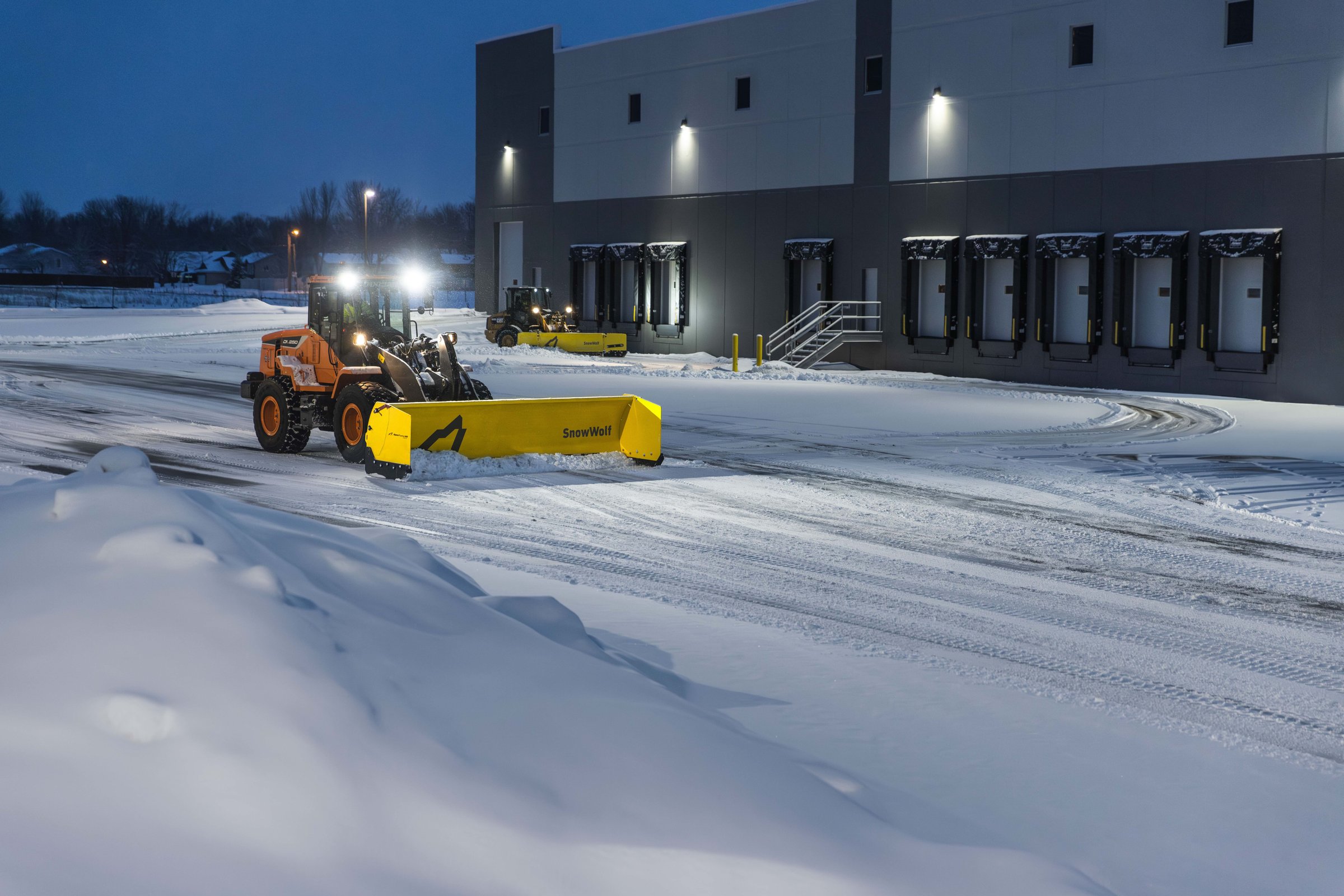 Busby's Land professional snow plow truck