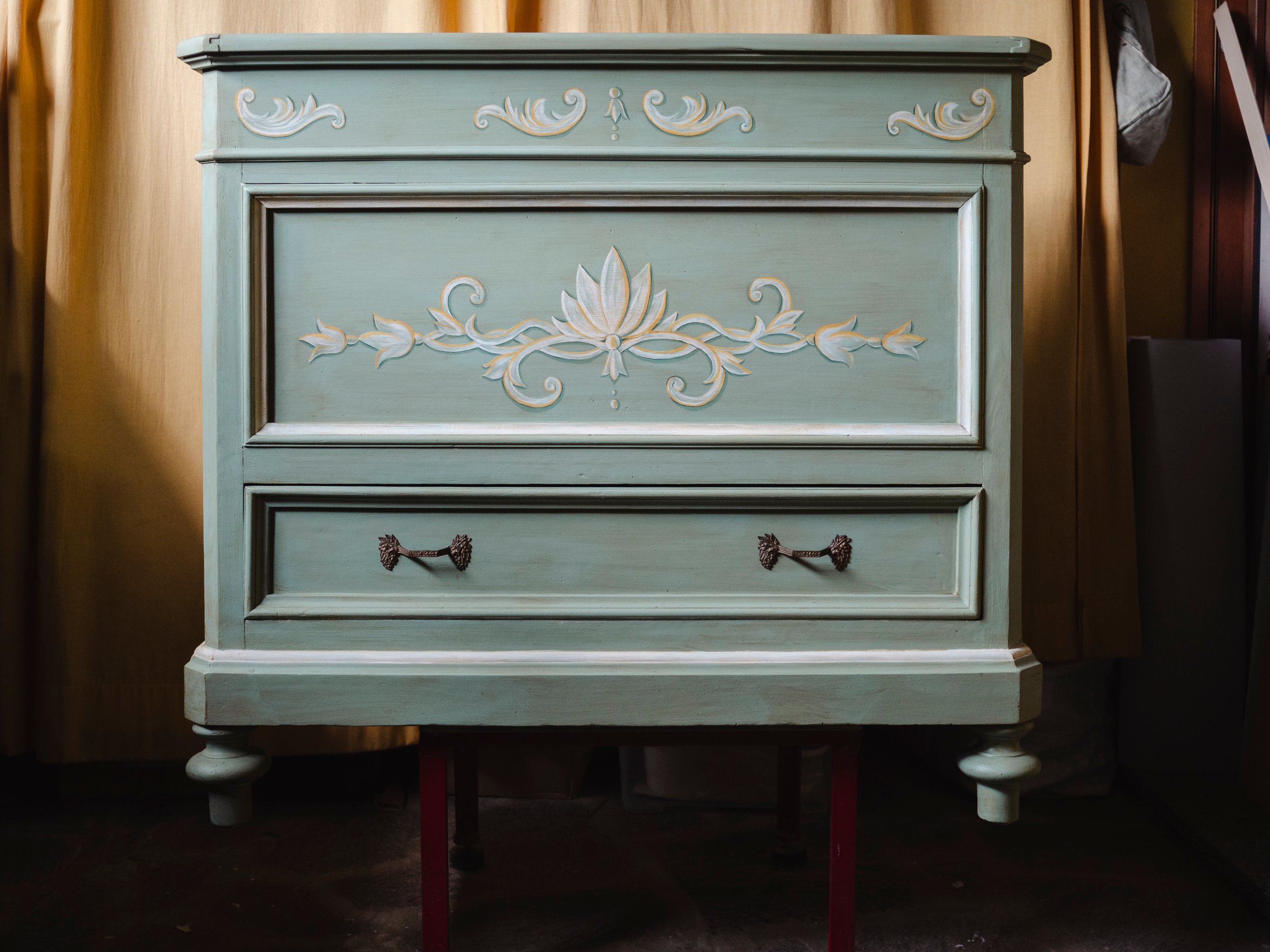 Restored antique cabinet