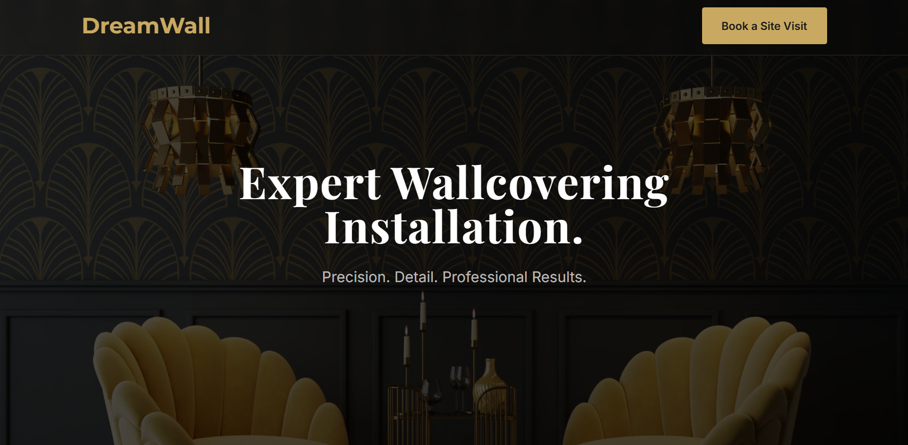 DreamWall website project