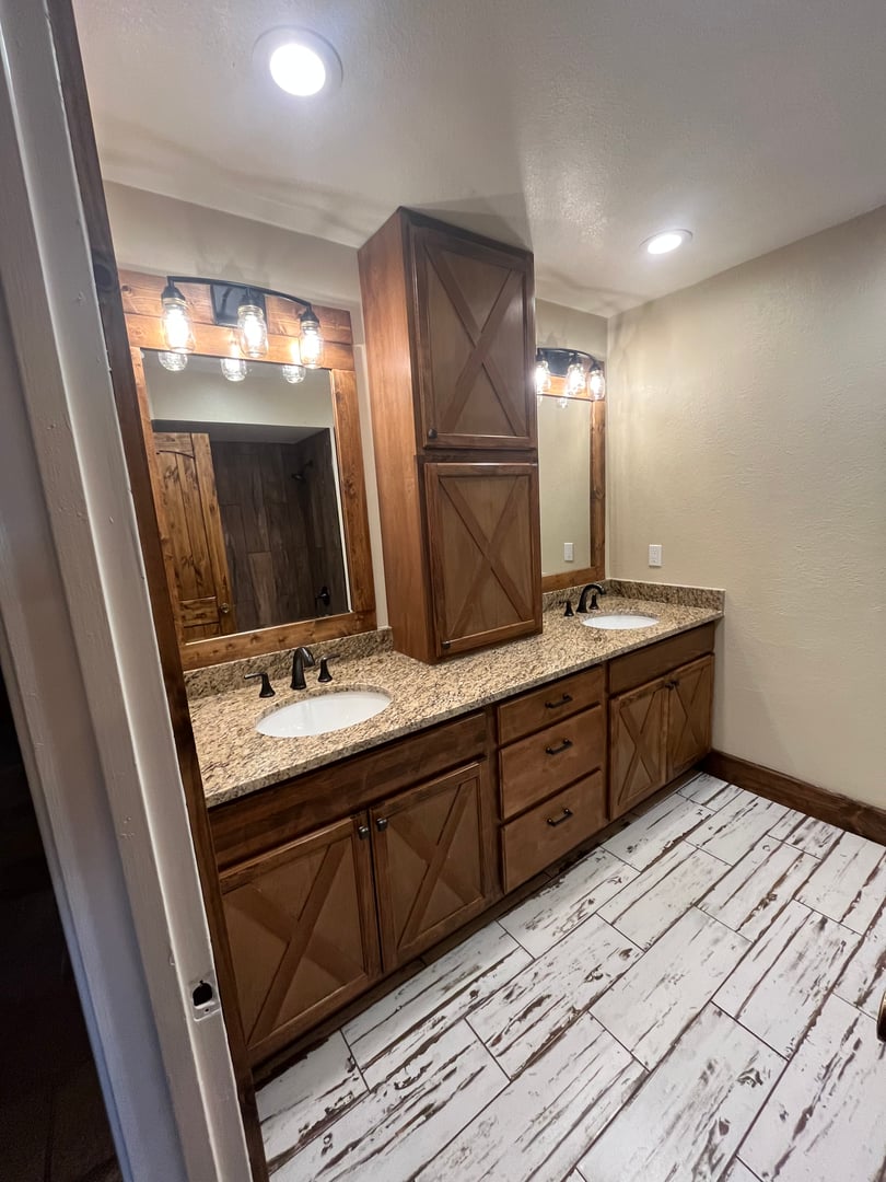 Interior renovation project showcasing comprehensive remodeling capabilities