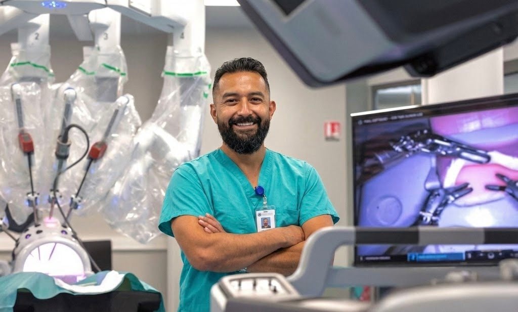 Robot quirúrgico Da Vinci en cirugía bariátrica