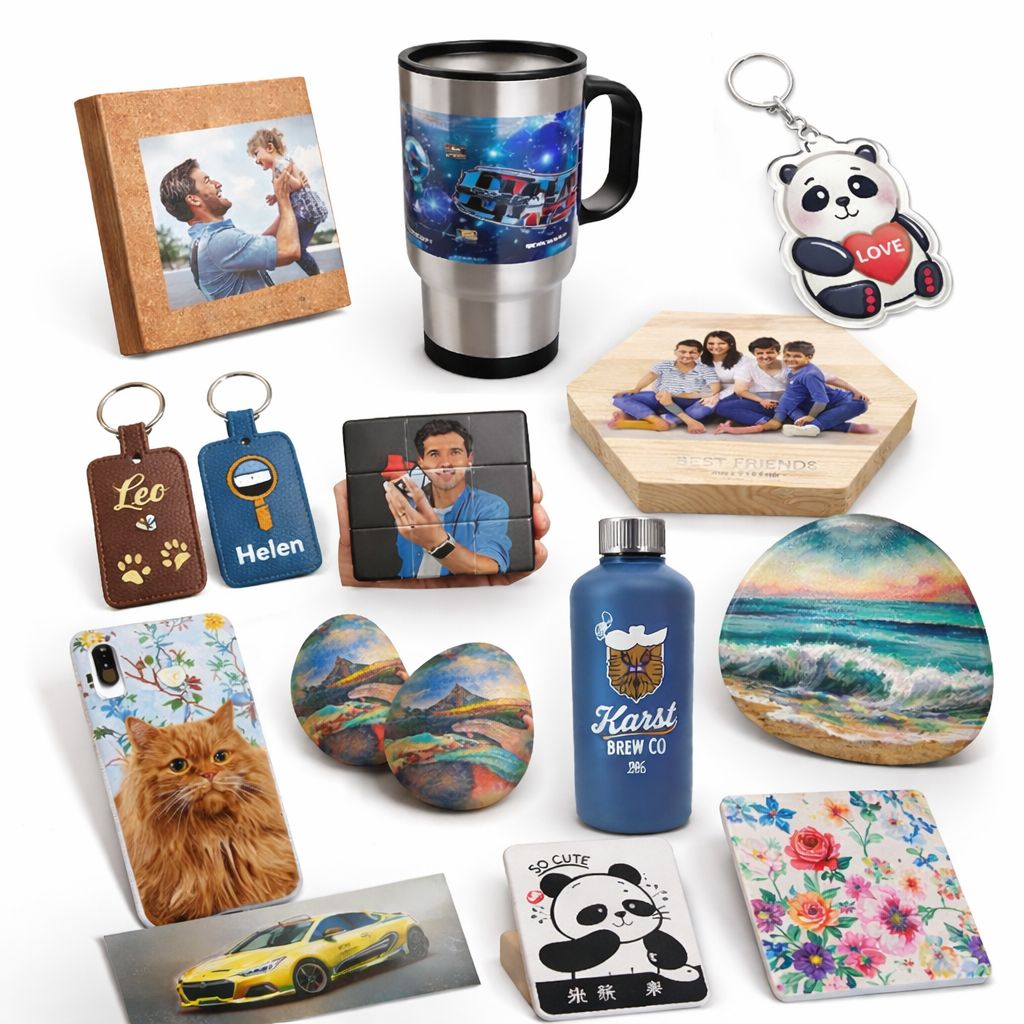 Direct-to-substrate UV printing USA - custom printing on wood, metal, glass, acrylic and any material