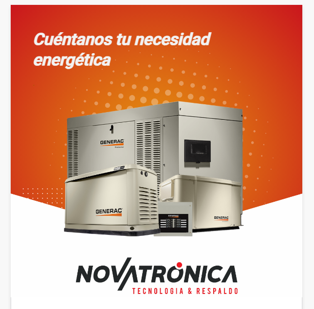 NOVATRONICA - Plantas Eléctricas GENERAC