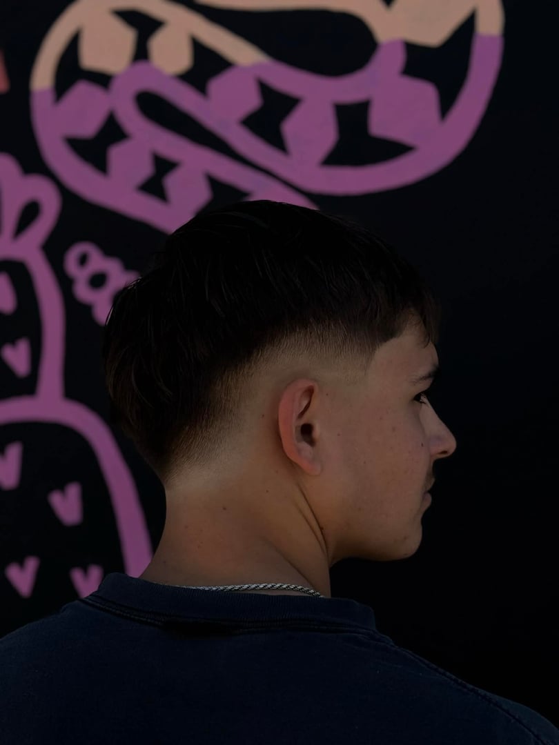 Justen Jaymes haircut showcase