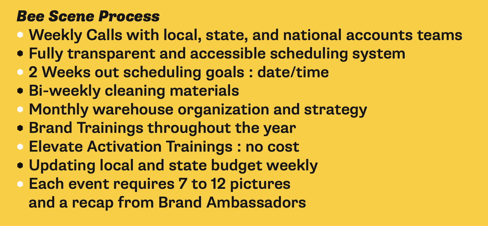 Bee Scene Agency Team