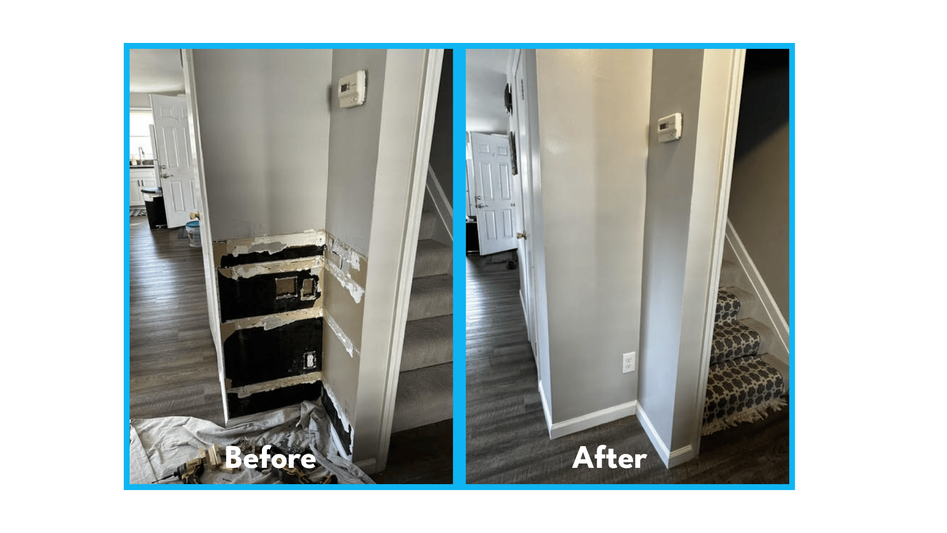 Drywall installation project