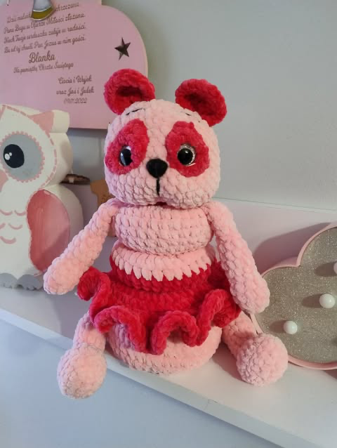 Maskotka szydełkowa