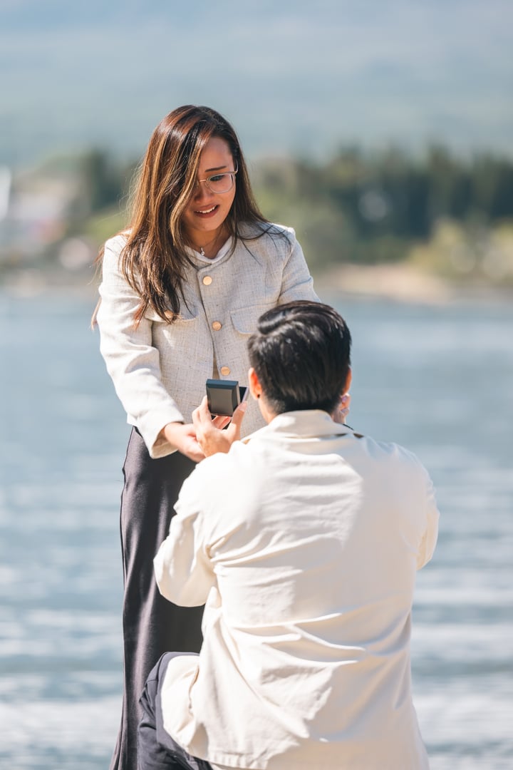 Mount Fuji proposal photography