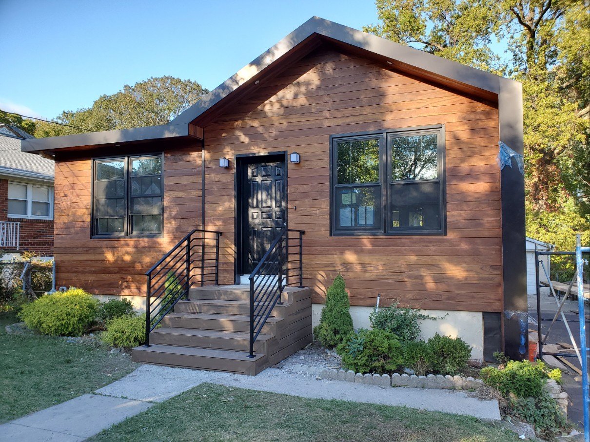 Exterior house remodeling transformation