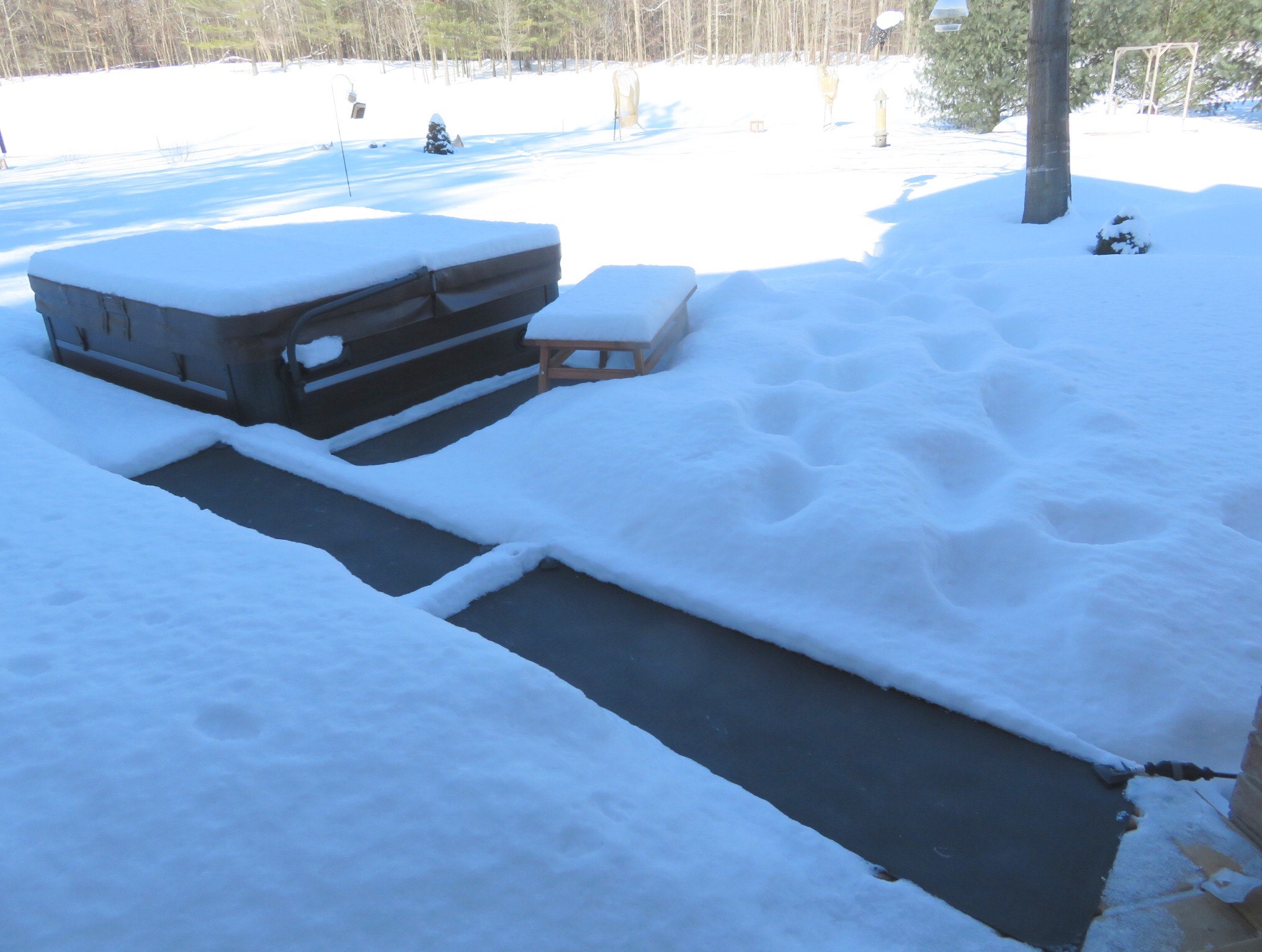 Clear and Easy heated mat system