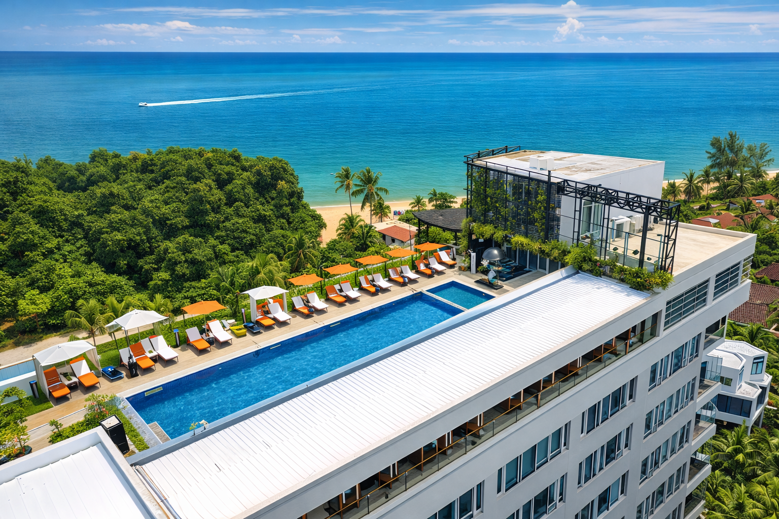 Tropical paradise resort in Langkawi