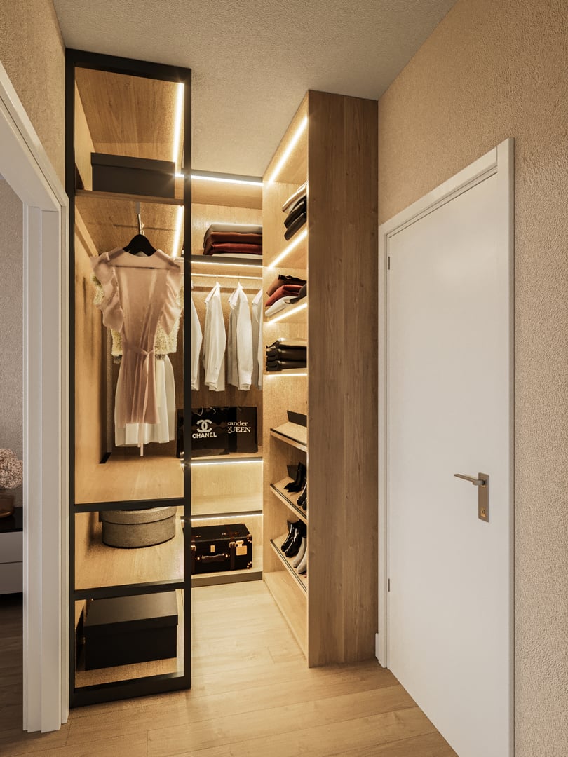 Type E penthouse interior