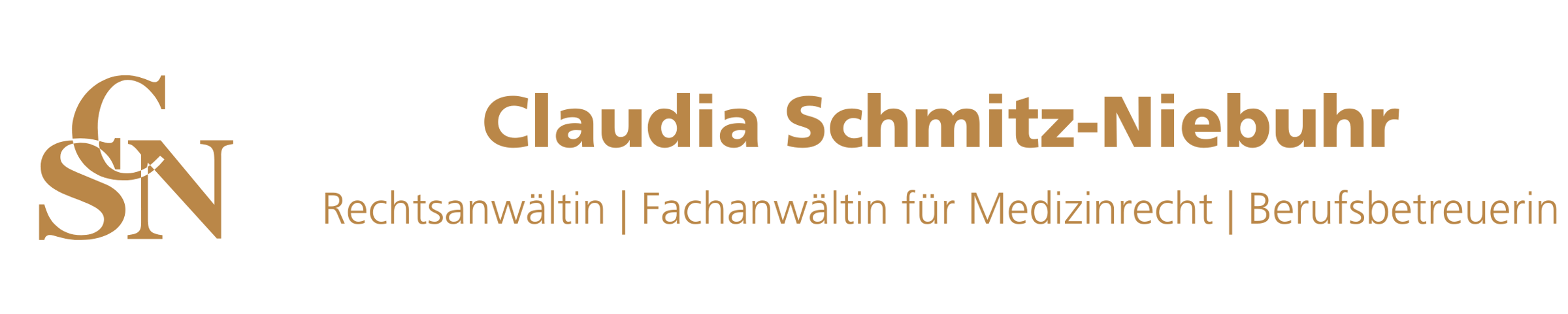 Kanzlei Schmitz-Niebuhr - Fachanwältin für Medizinrecht Laubach Logo