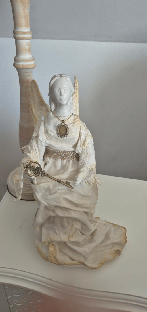 Ręcznie robiony anioł