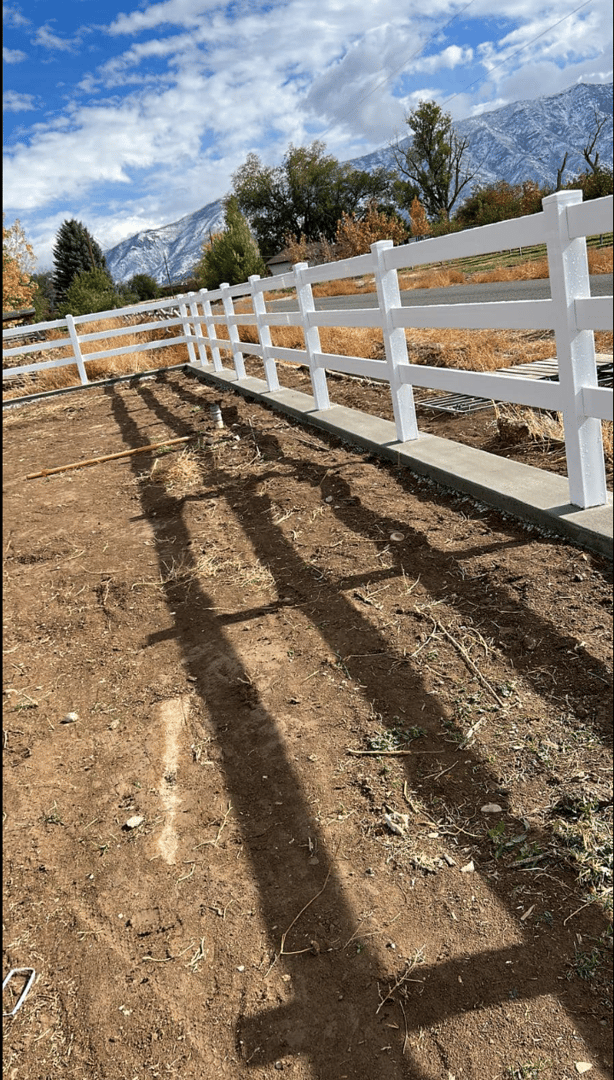 Fence installation project