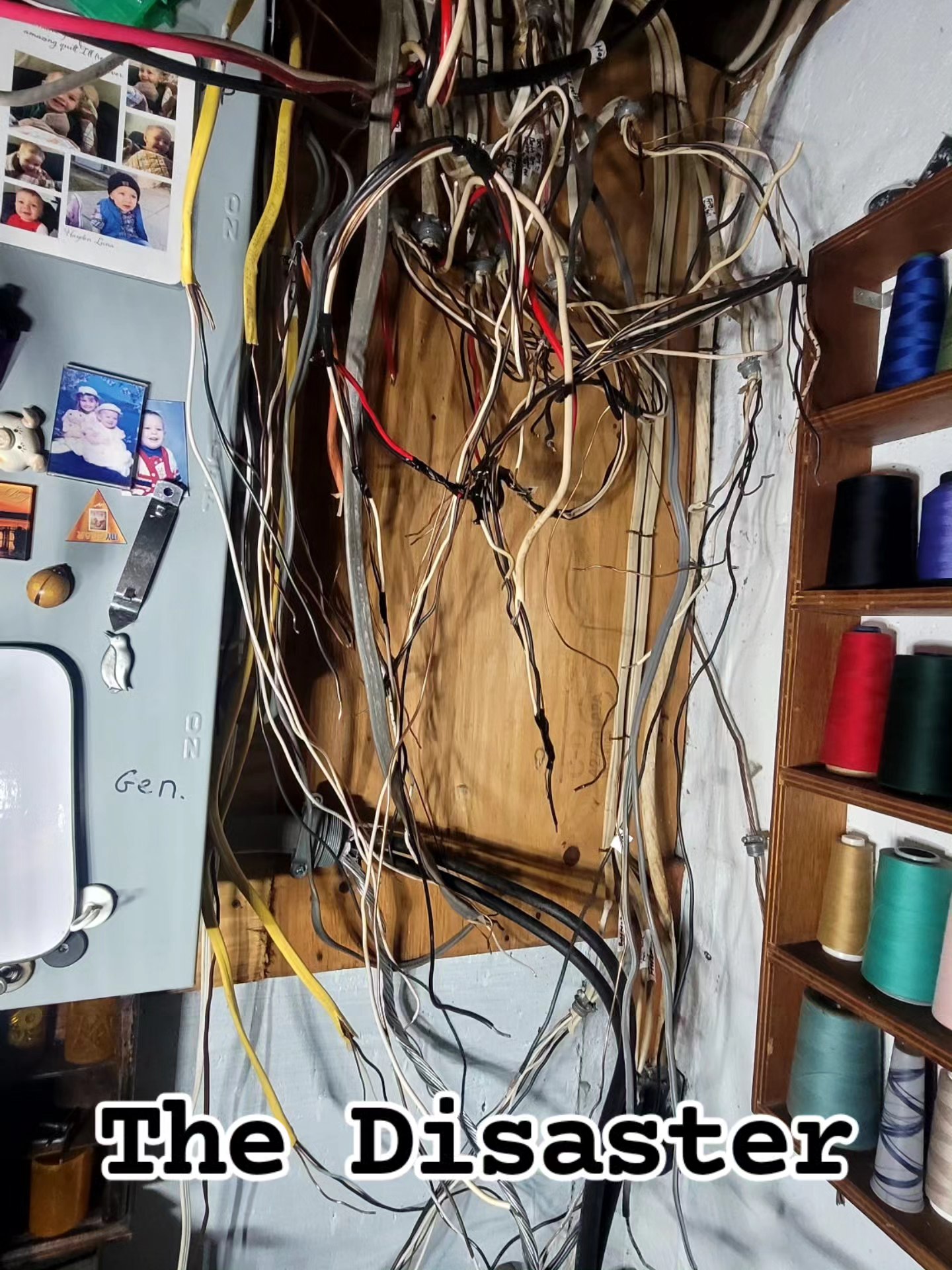 Panel install before