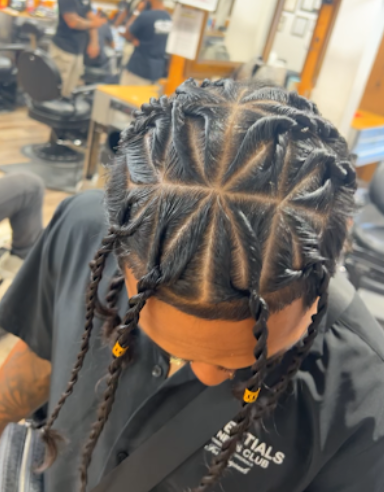 Barbershop haircut style