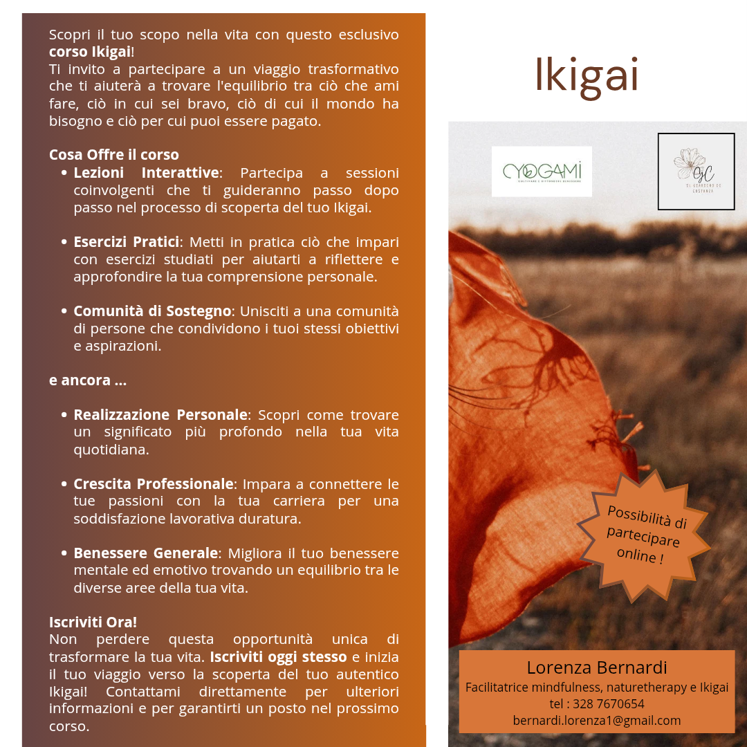 Locandina Ikigai - Dettaglio