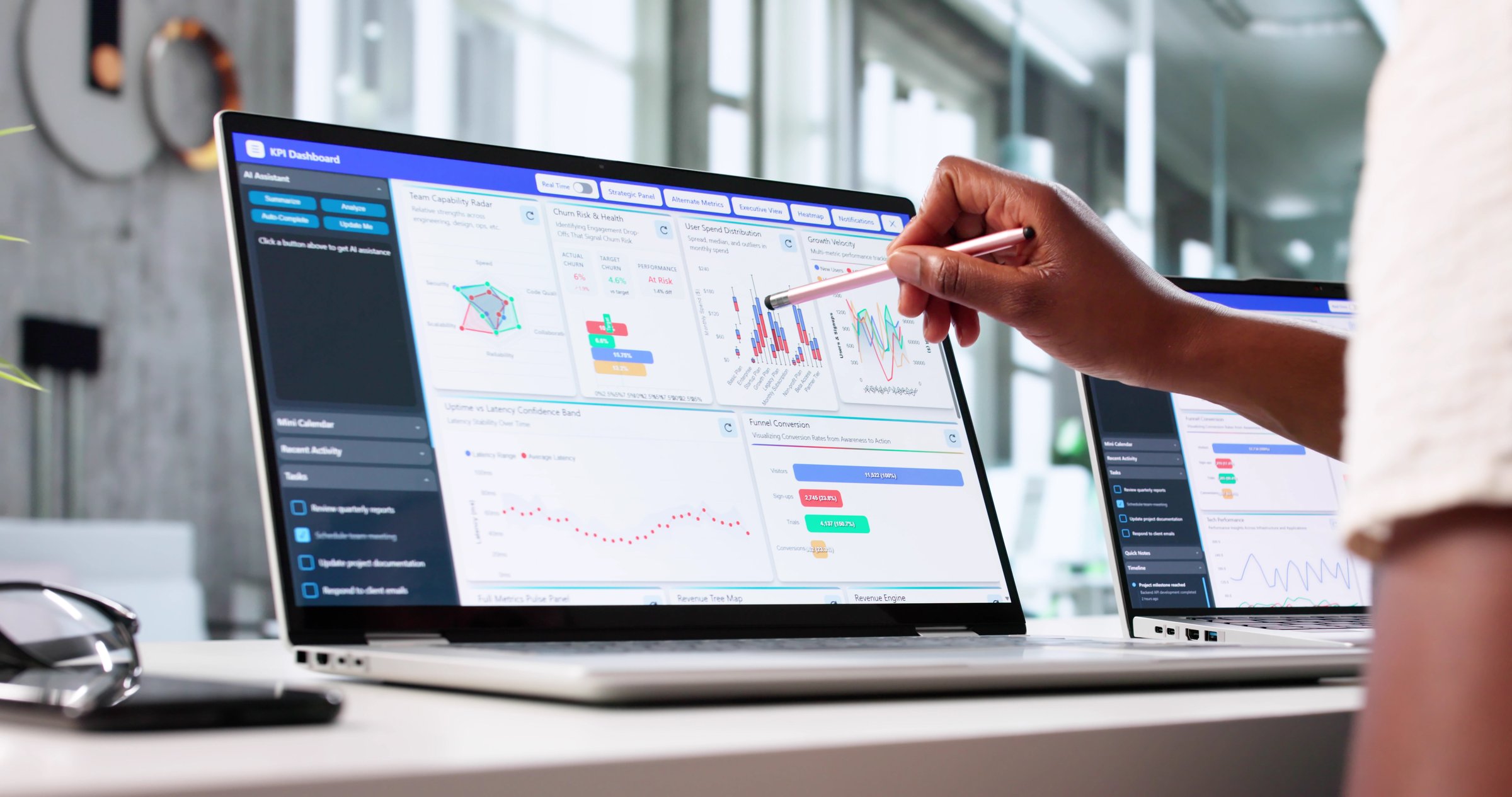 Analyzing Emerging Market Trends With Real-Time Business Intelligence Dashboard