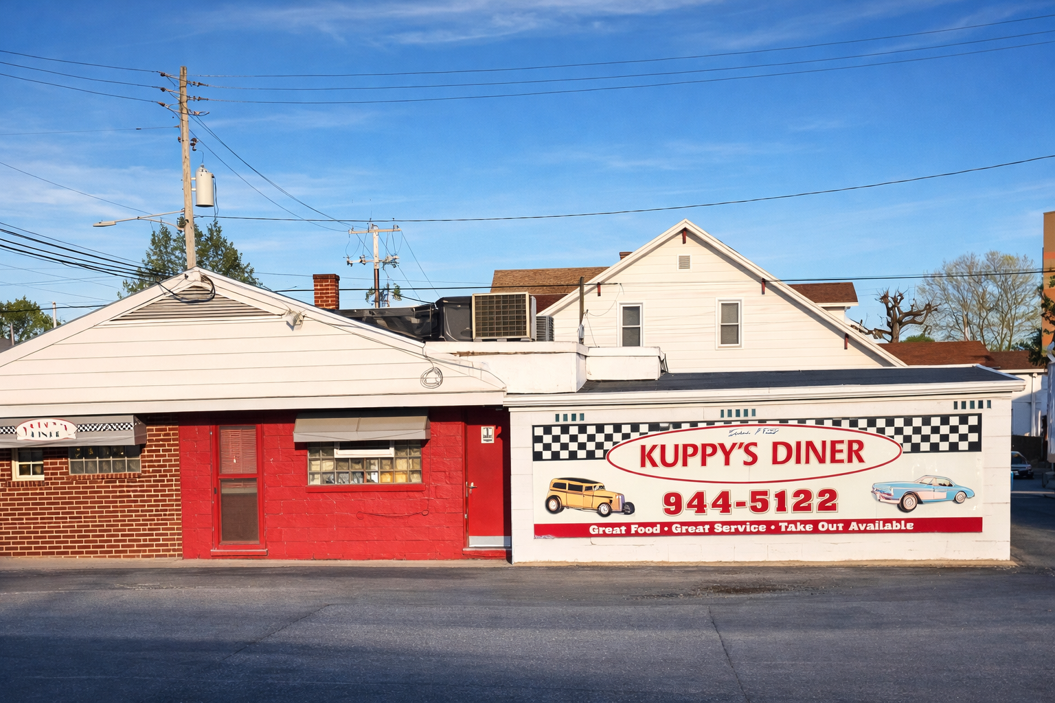 Kuppy's Diner exterior