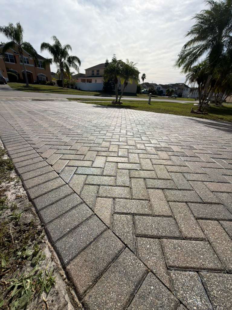 Pavers Installed and Sealed
