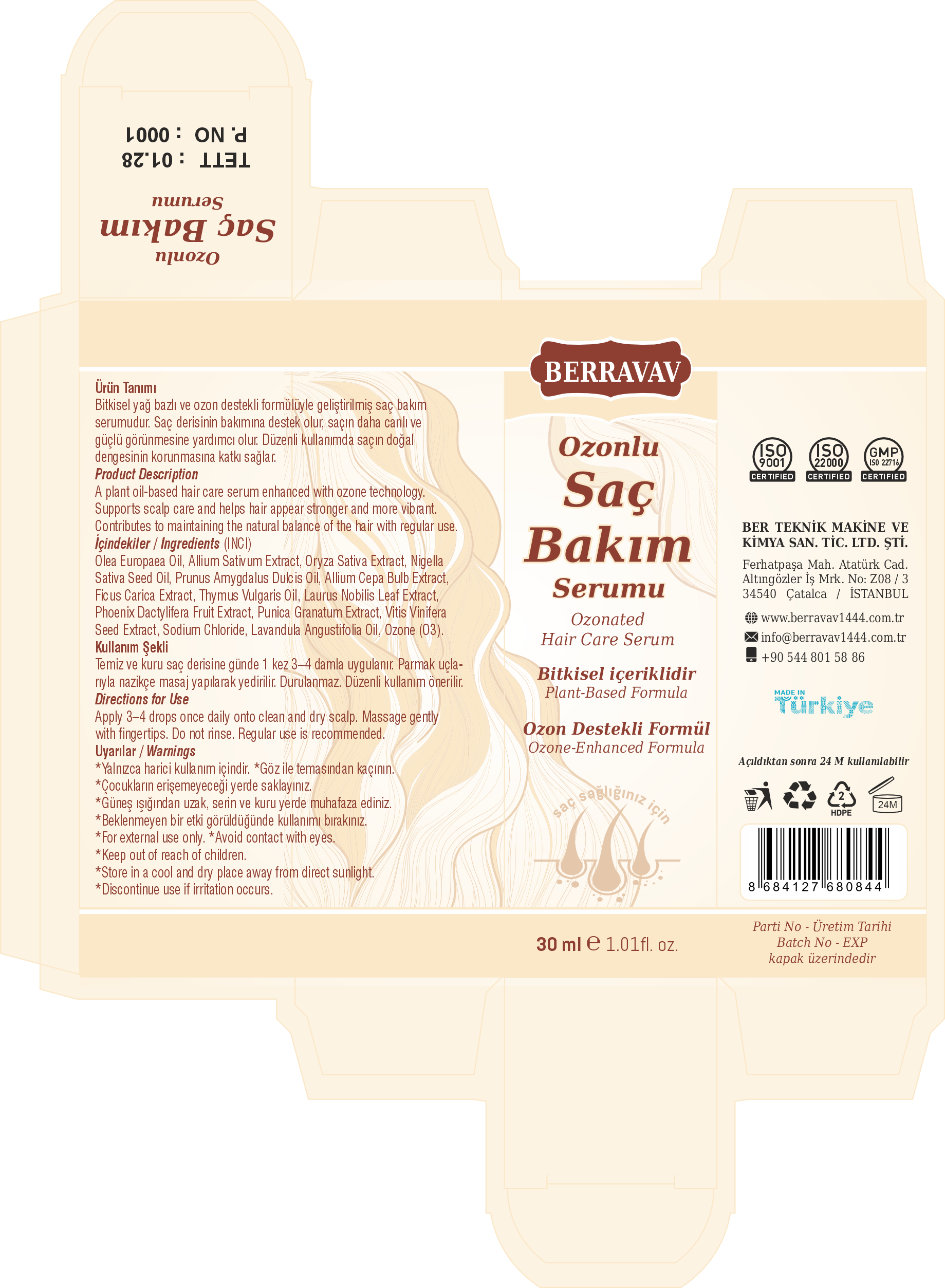 Kozmetik Saç Bakım