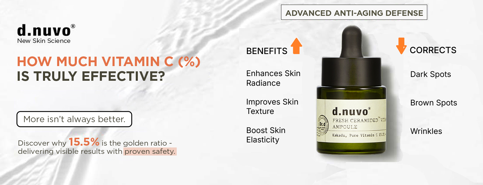 Fresh Ceraminded™ Pure Vitamin C (15.5%) Ampoule