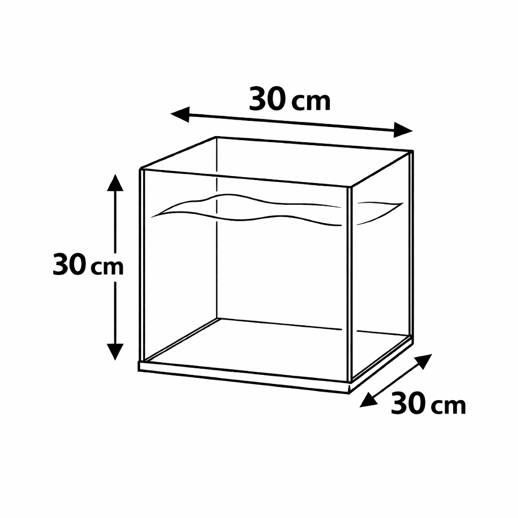 30x30x30 Nano Cube Planted Aquarium