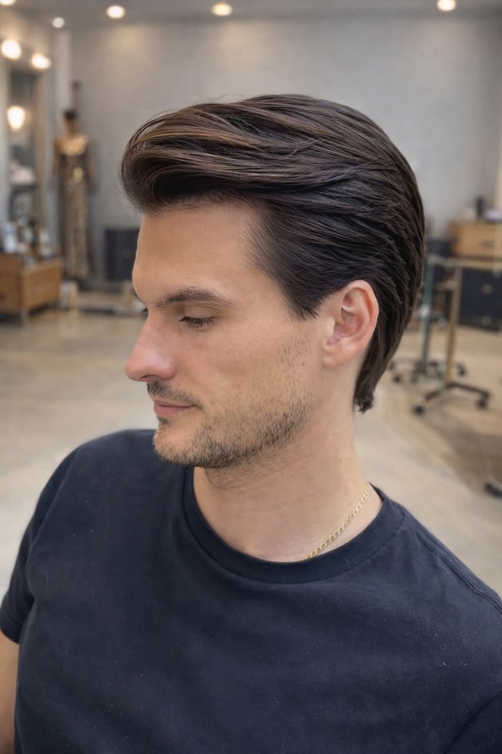 The Q Salon haircut transformation - professional men's styling