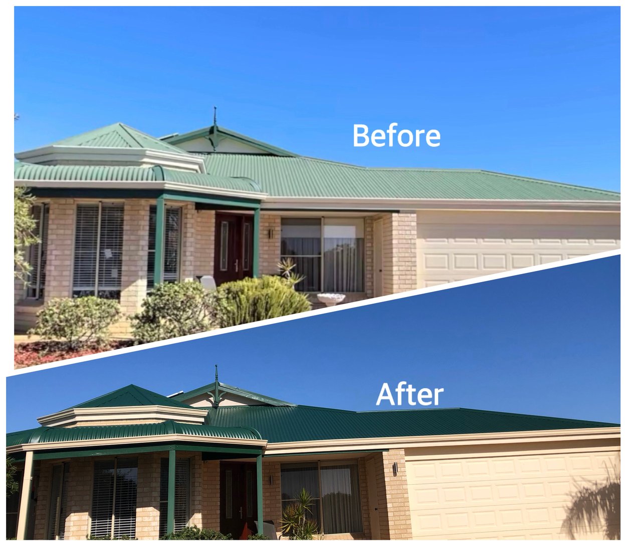 Professional roof painting service