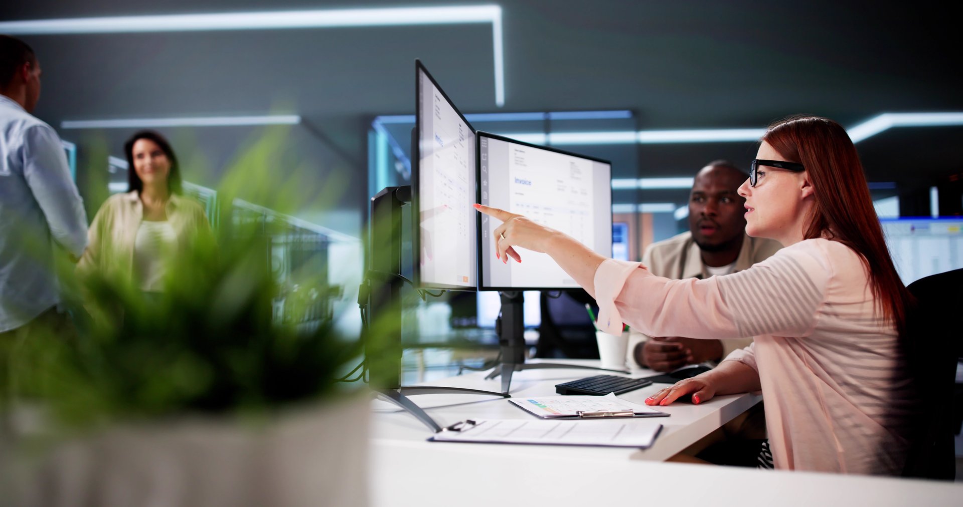 Electronic Business Invoice Check Using Computer Software