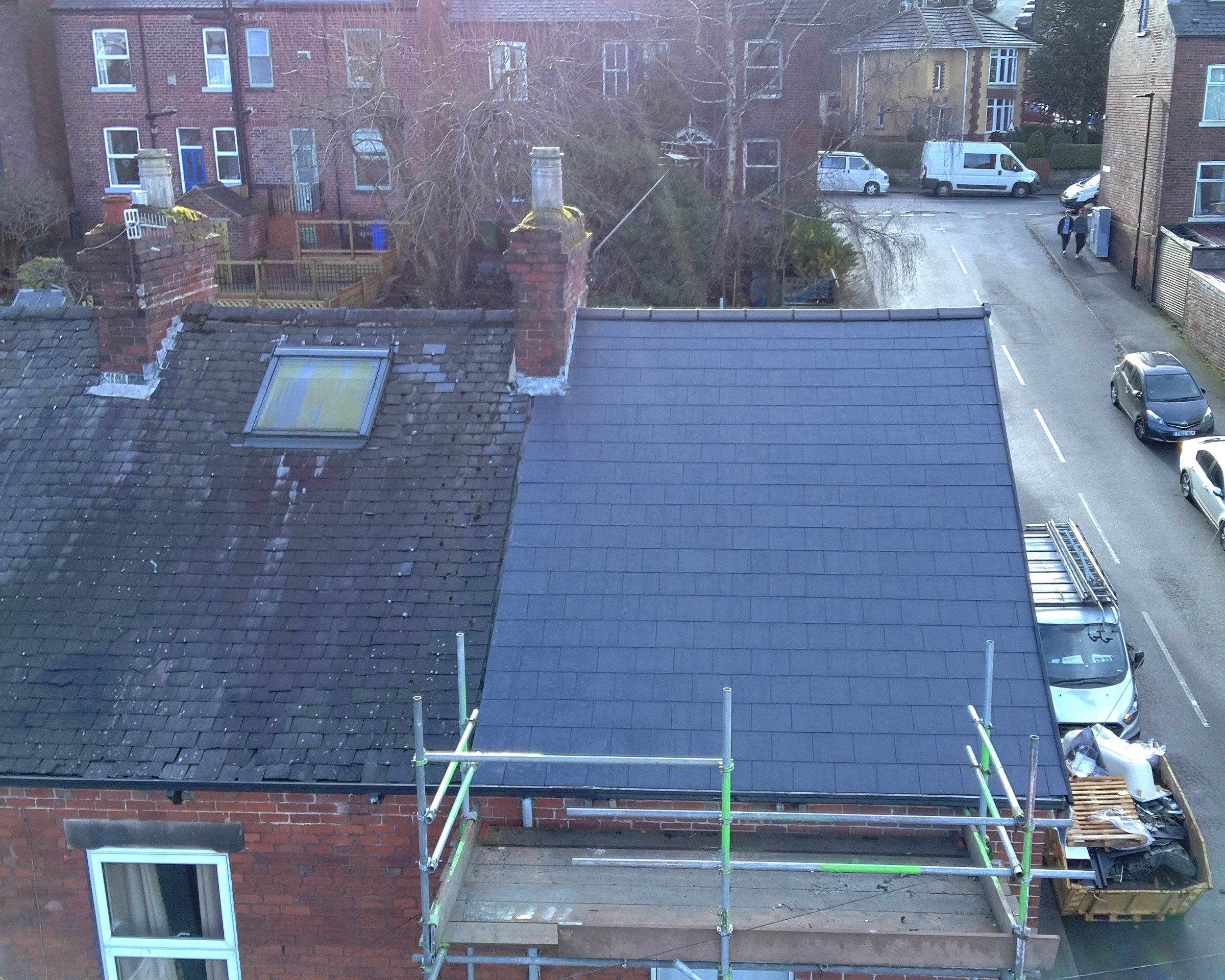 New Roofs Sheffield roofing project