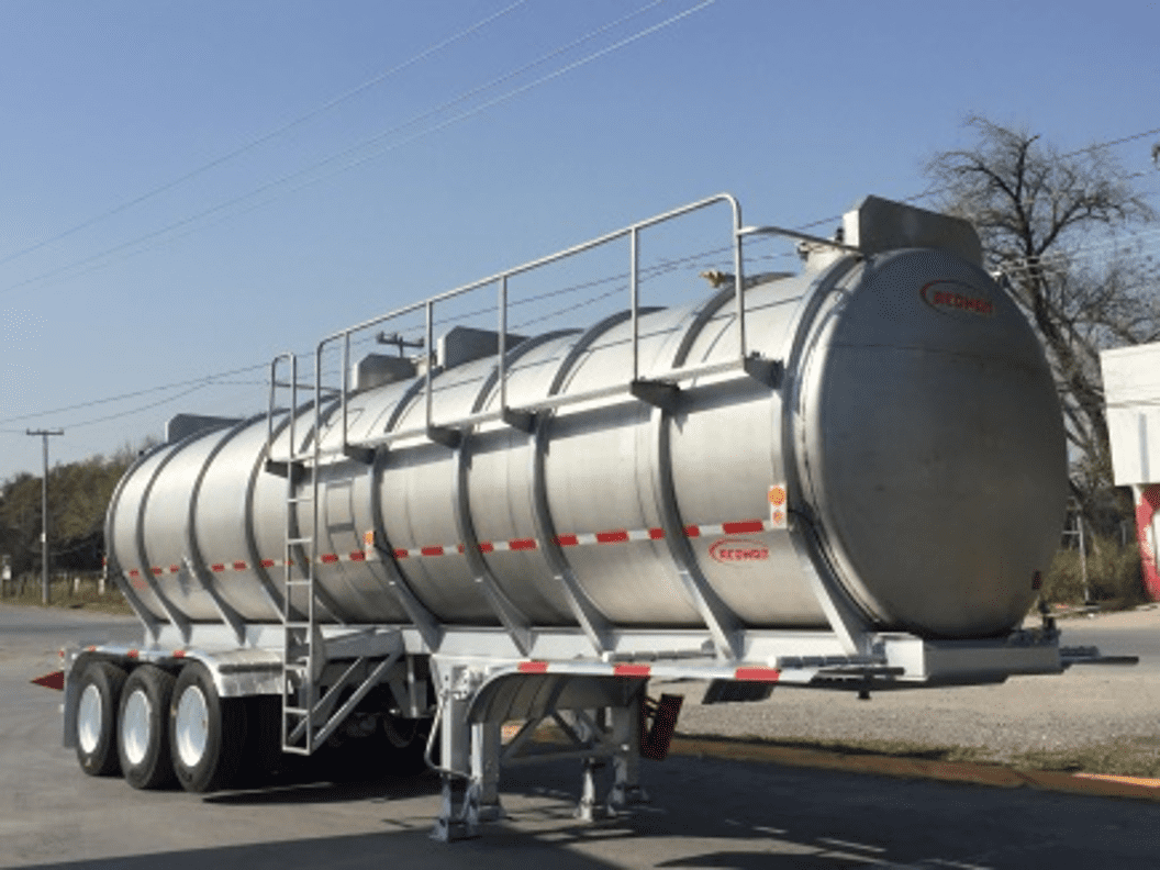 Vacuum truck for industrial cleaning and waste removal services