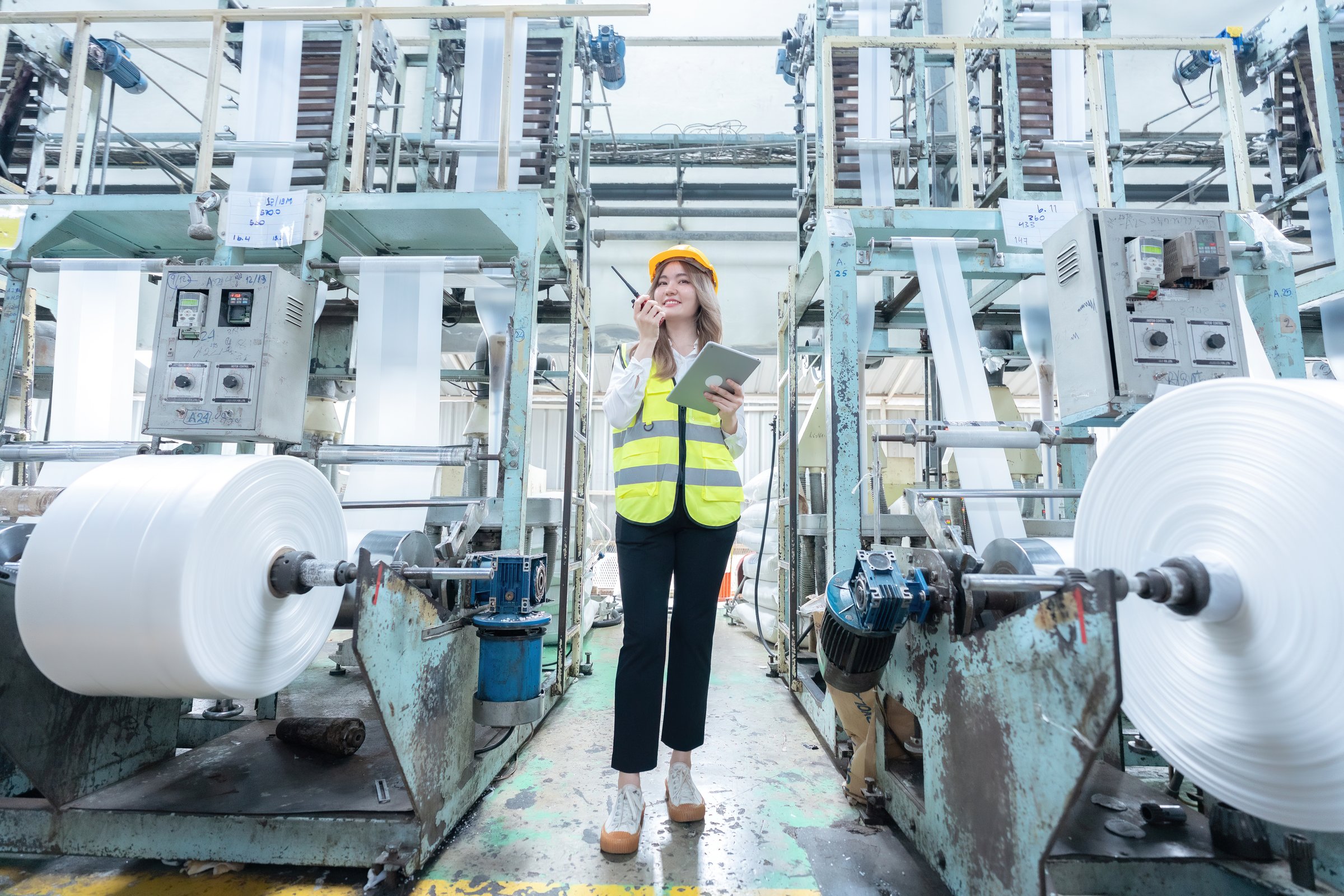 Female engineers are instrumental in driving industrial expansion, designing cutting-edge machinery crucial for various sectors of the business world.