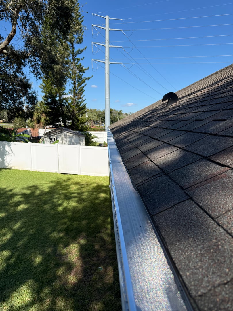 Gutter Guard Installation