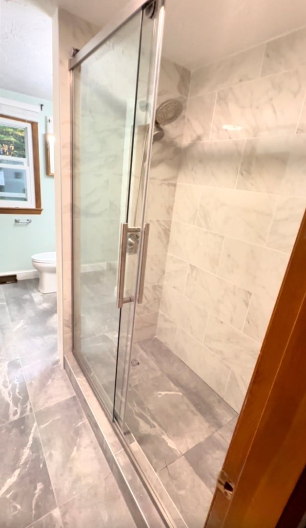 Completed remodeling work