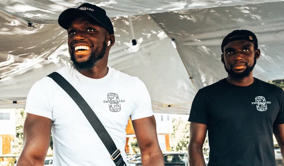 The Twin Founders of Twin Rolled Ice Cream