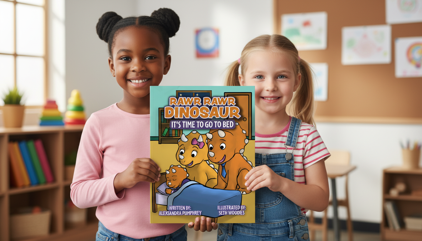 dinosaur bedtime book for toddlers