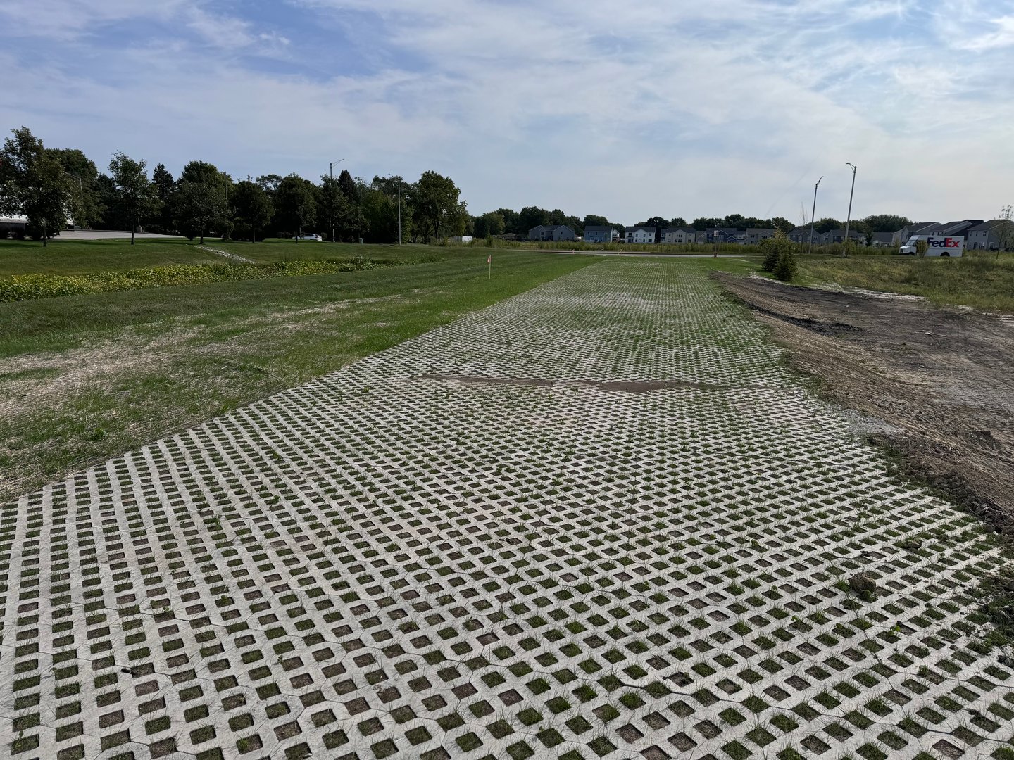 Final landscaping details and handover