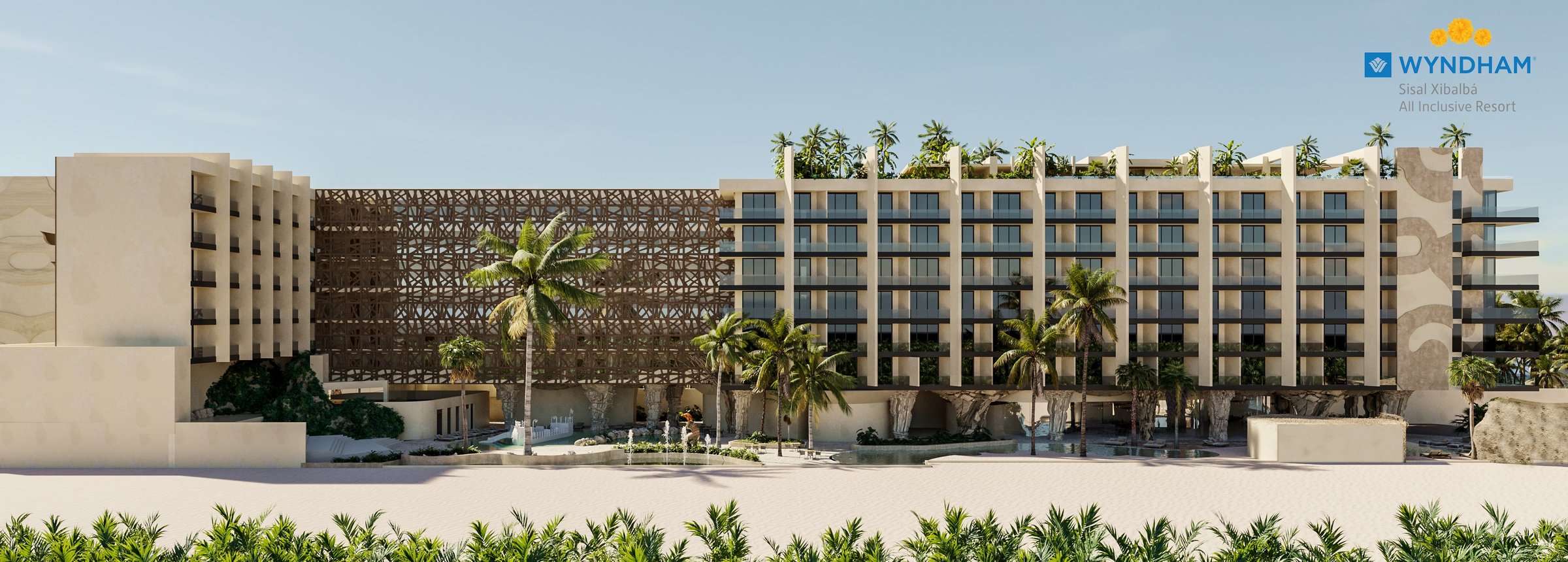 Vista panorámica Wyndham Xibalbá