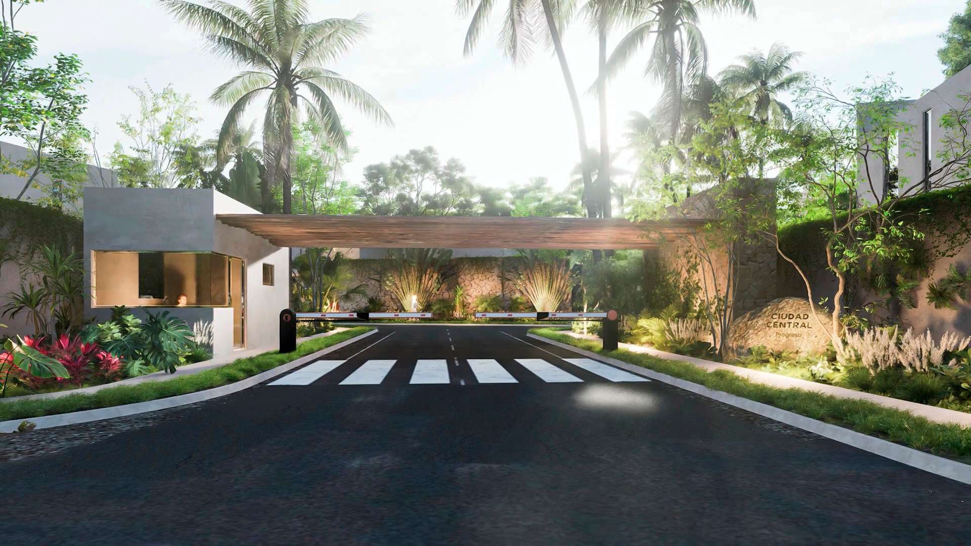 Acceso Privada Ciudad Central Progreso