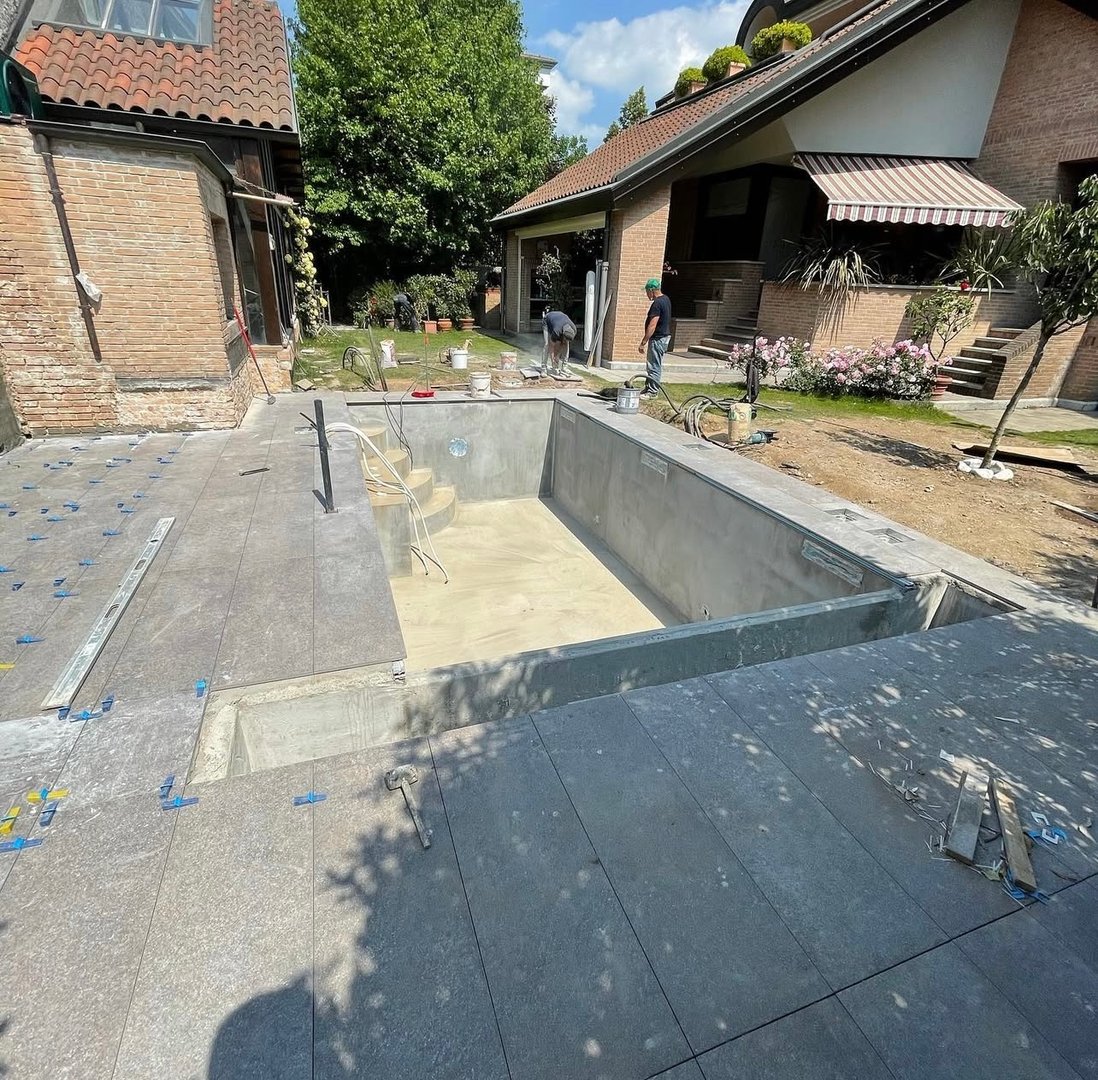 Villa Serenity - Vista principale piscina infinity