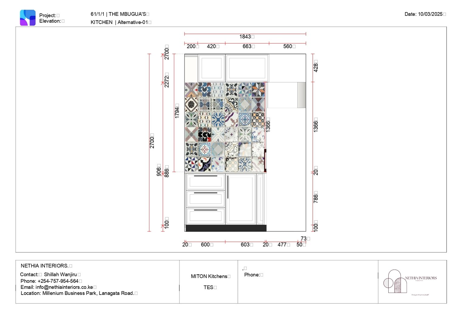 Mbuguas floor plan photo 4