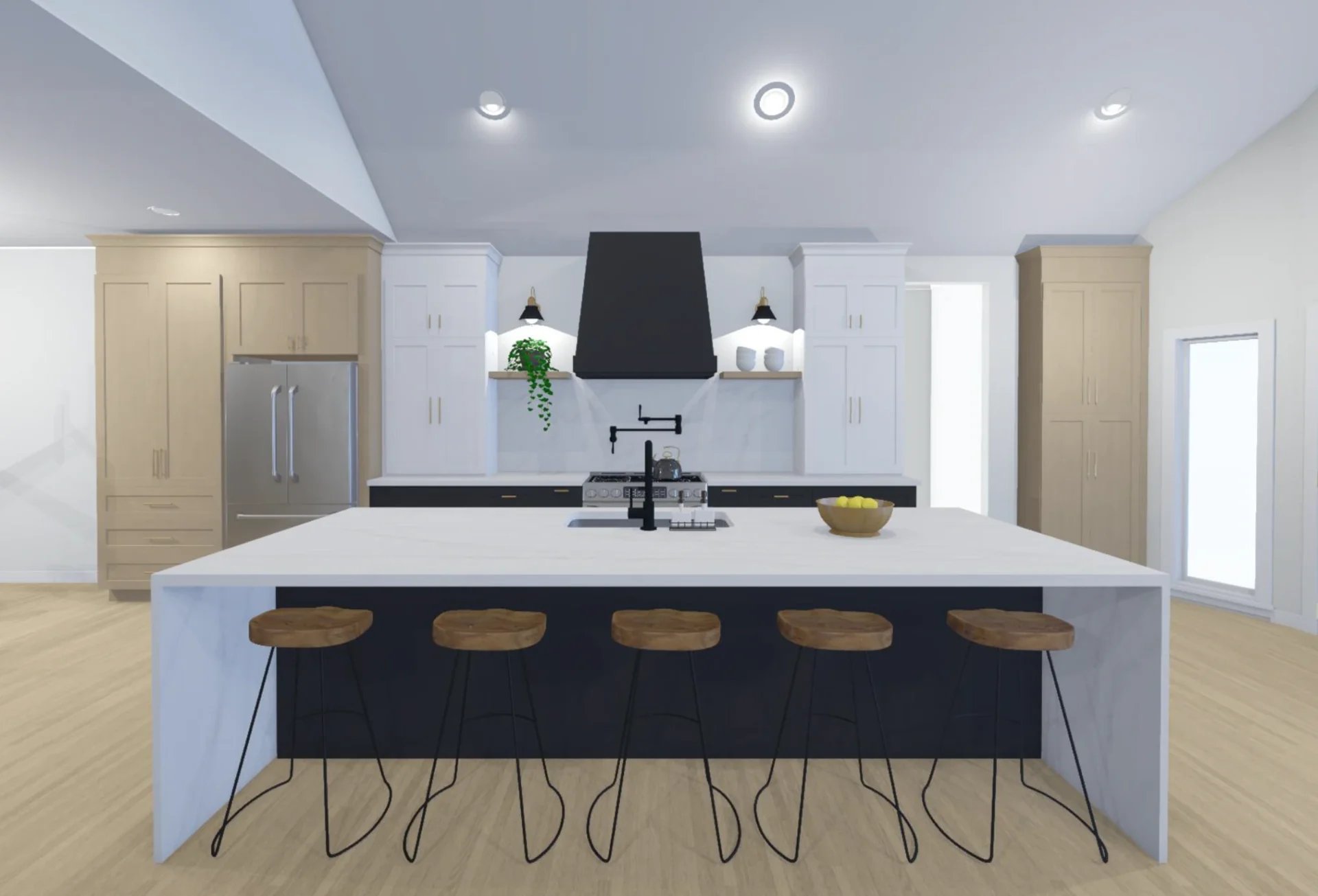 Step 1 of the kitchen process - Design and Planning Phase