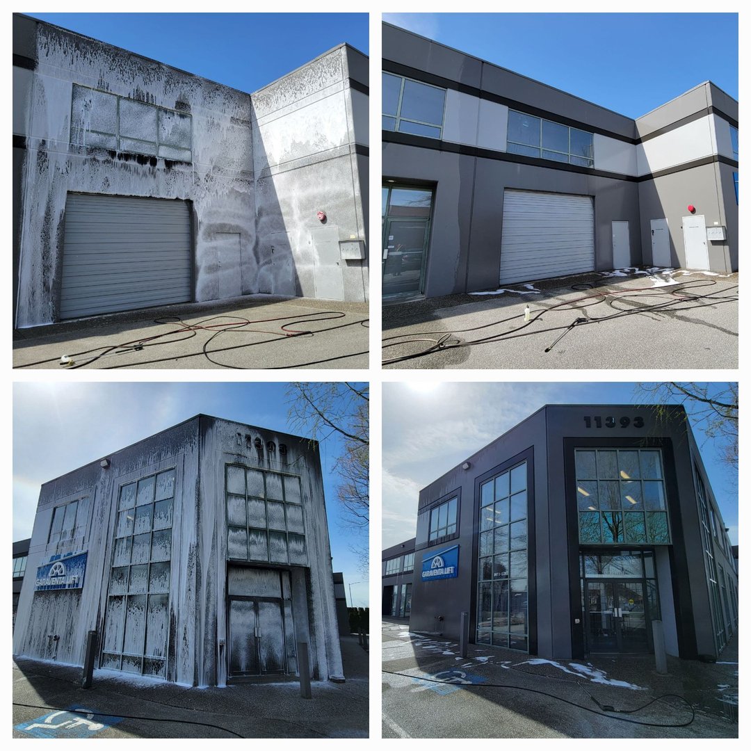 Professional painting team at work - Color Rush project