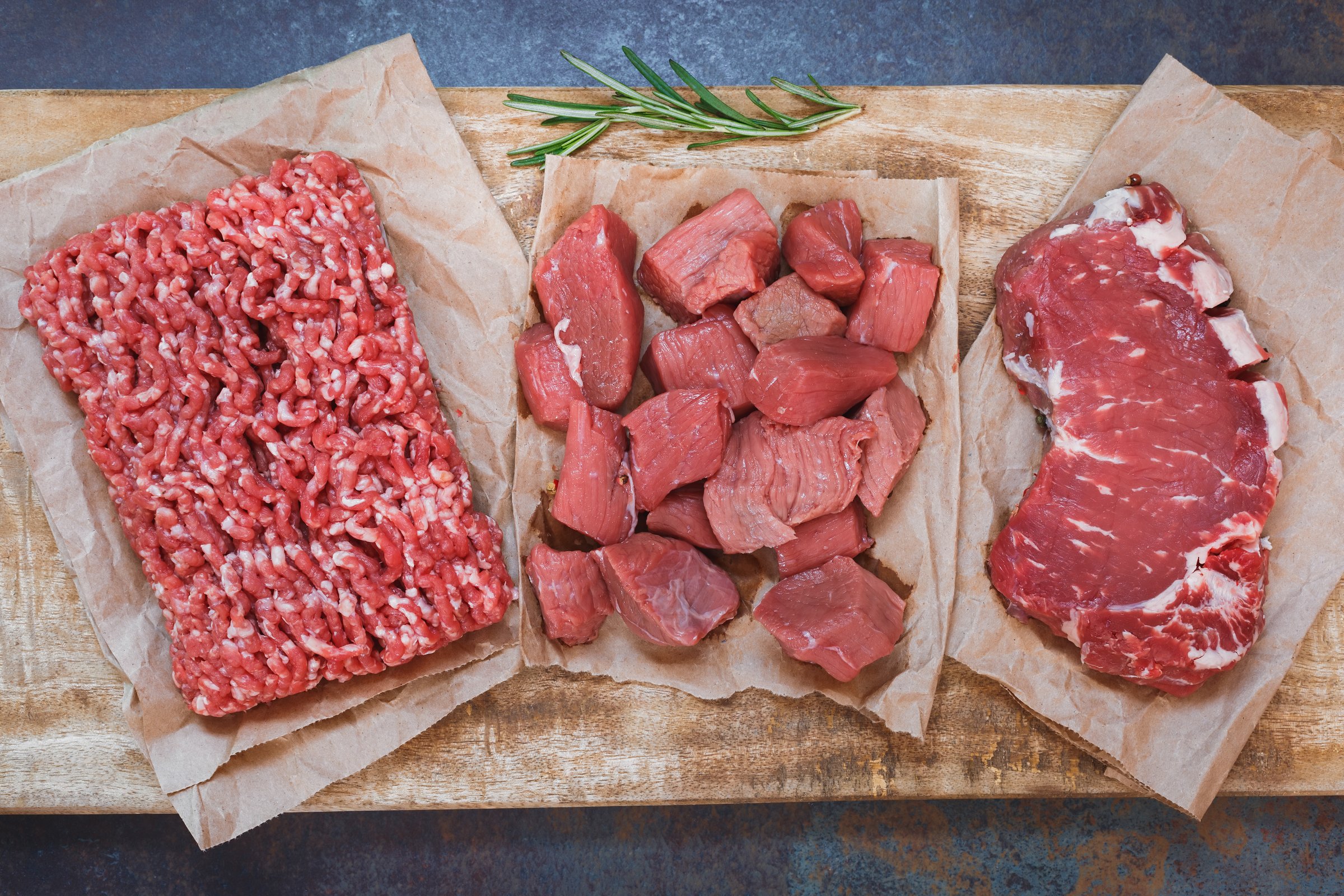 Premium kosher meat selection
